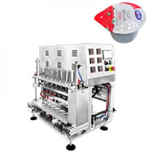 Semi automatic plastic cup sealer machine heat sealing machine