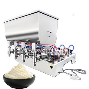 4 Head Semi Automatic Liquid Chilli Paste Filling Machine