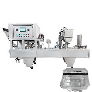 Automatic fruit jelly Cup filling and sealing machine