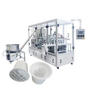 Automatic K Cup Coffee Capsule Filling And Sealing Machine