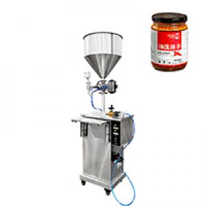 High Quality Factory Price Vertical Honey,gel, Small Quantitative Filling Cream Liquid Machines 0.4-0.6mpa Foot Pedal 8000BPH