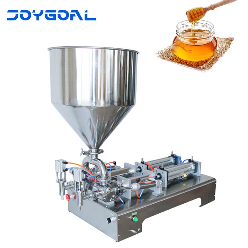 Semi automatic honey paste filling machine