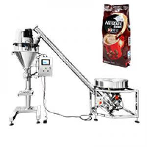 Semi automatic cosmetic dry powder filling machine